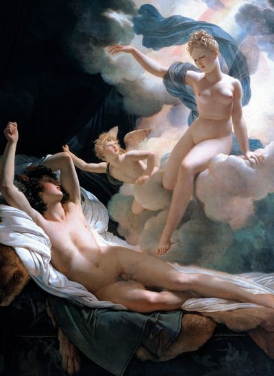Morpheus e Iris, 1811 da Baron Pierre Narcisse Guerin
